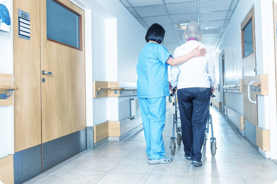 Kereskedelmi vagy intézményi felhasználás: például kórházak, idősek otthona, rehabilitációs központok stb.