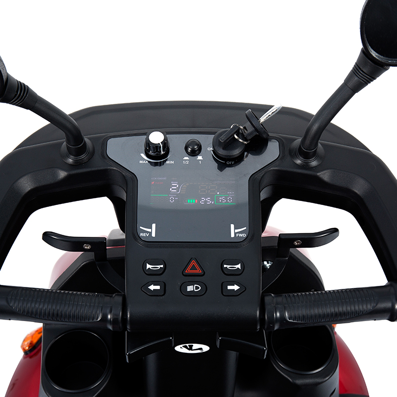 TK-500 nagy teljesítményű, nagy teljesítményű, négykerekű, terepjáró elektromos szabadidős robogó