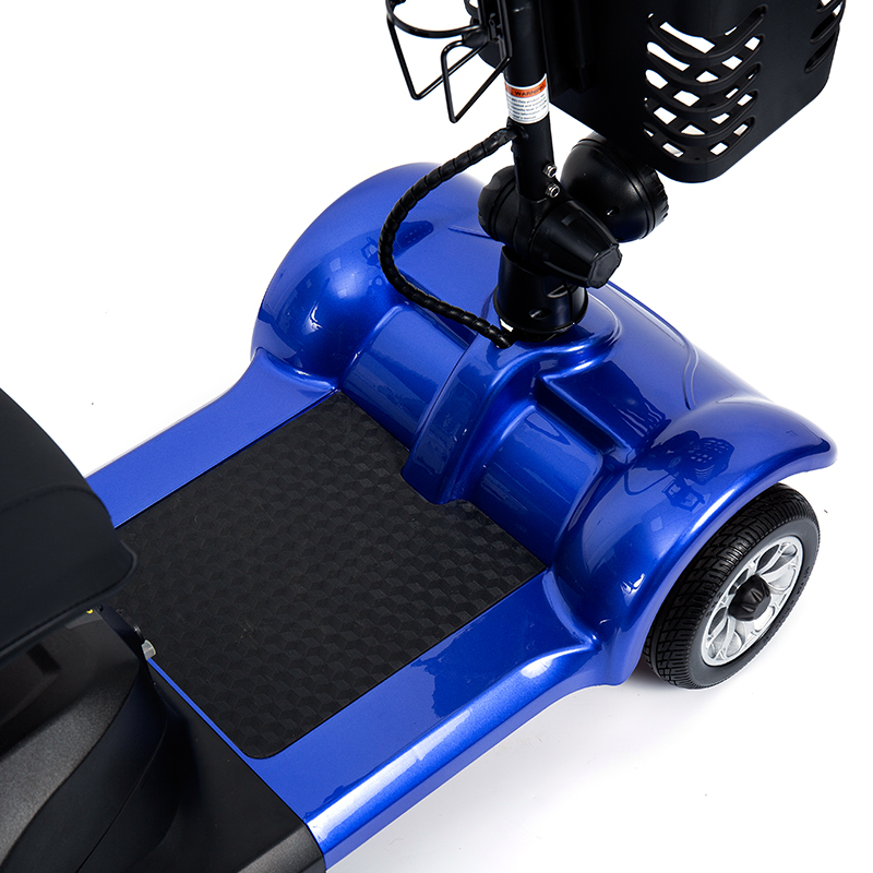 YL-08S nagy teherbírású négykerekű, összecsukható mobil robogó 12°-os mászási kapacitással