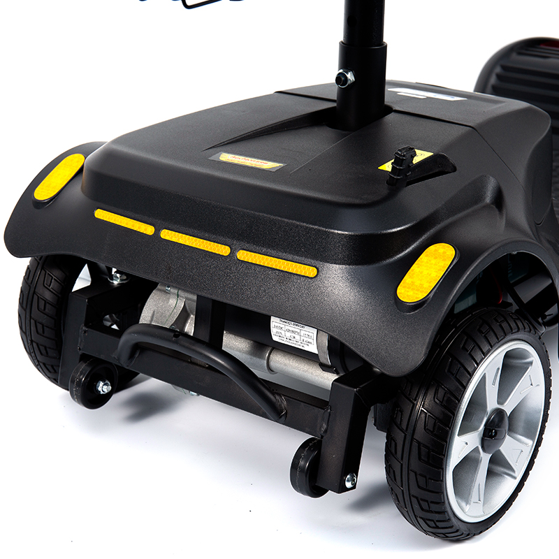 YL-07 4 kerekű, összecsukható elektromos meghajtású mobil roller kosárral