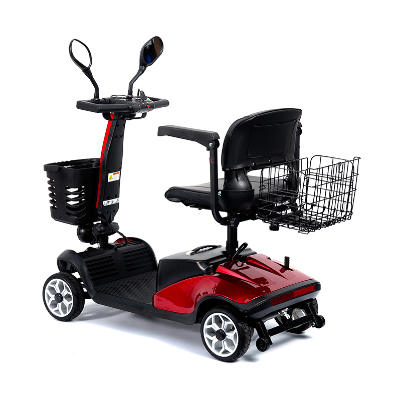 YL-07T 4 kerekű hordozható, összecsukható elektromos meghajtású mobil robogó