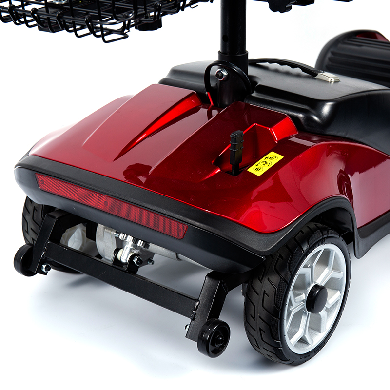 YL-07T 4 kerekű hordozható, összecsukható elektromos meghajtású mobil robogó