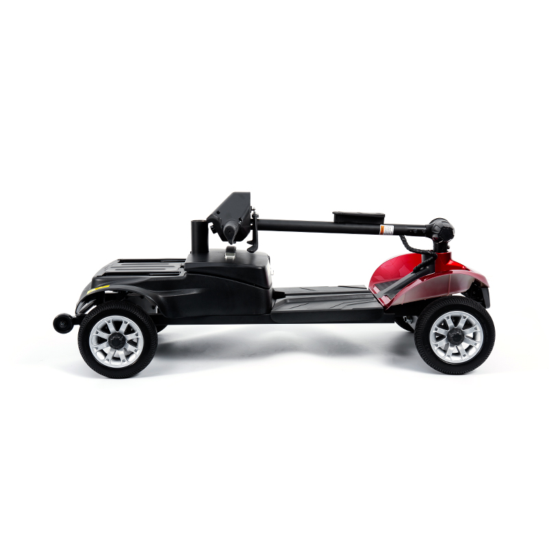 YL-02 könnyű 4 kerekű mobil robogó időseknek, 360°-ban elforgatható üléssel