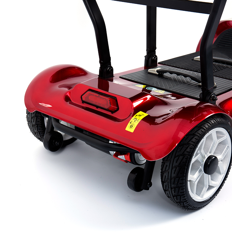 YL-985 4 kerekű, összecsukható, akkumulátoros elektromos szállítórobogó