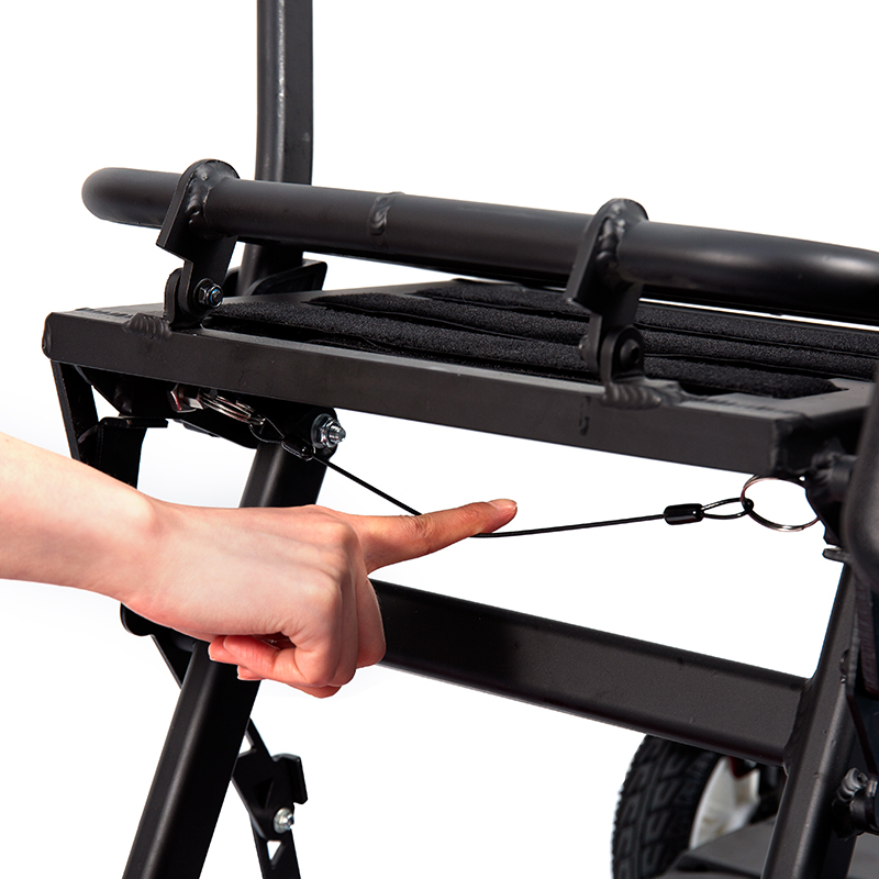 YL-211 4 kerekű Tourist elektromos robogó időseknek LED-es fényszóróval, kosárral