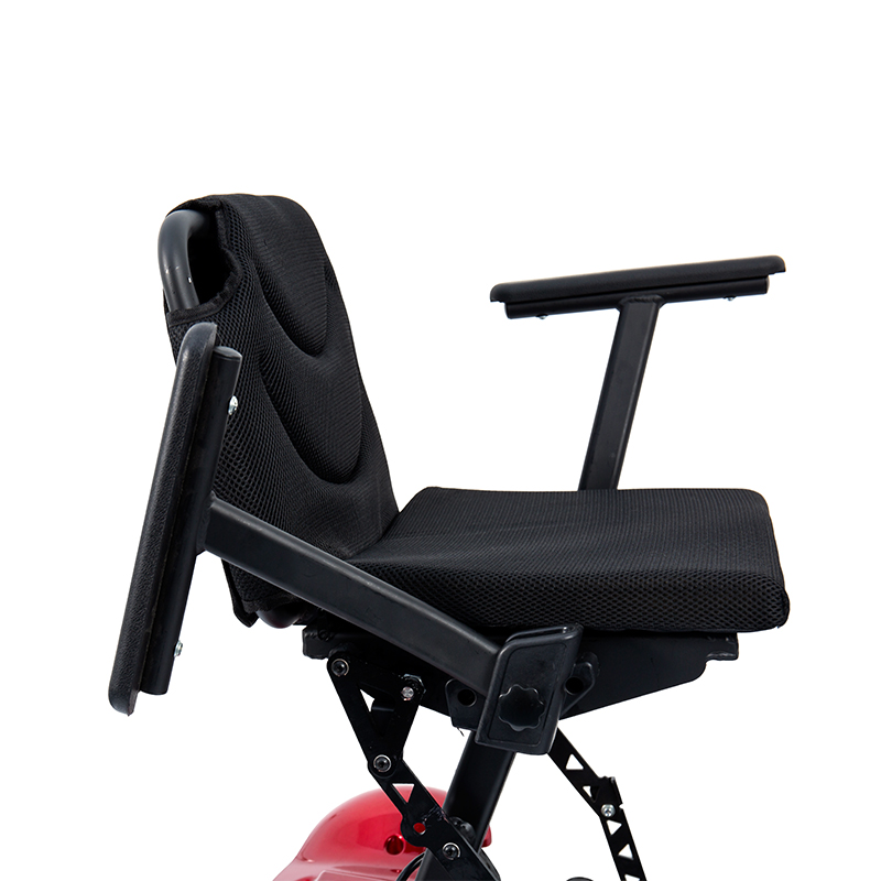 YL-211 4 kerekű Tourist elektromos robogó időseknek LED-es fényszóróval, kosárral