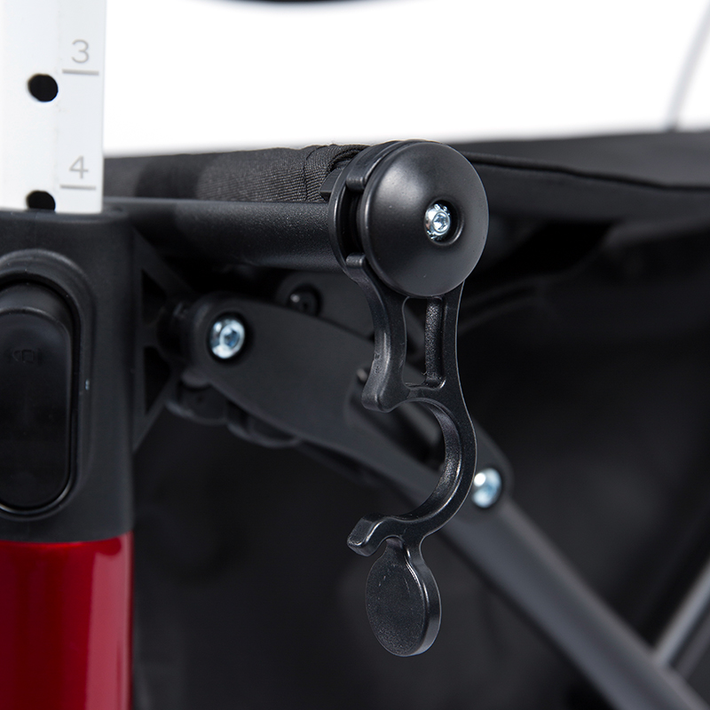 HES-R306 könnyű henger – összecsukható, TPR kerekek, állítható, 150 kg teherbírás